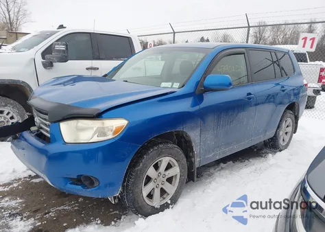 2008 Toyota Highlander z USA, uszkodzony, nr VIN JTEES41A582074427